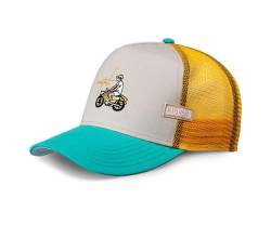 Coastal - H-Cub (Doe/Turquoise) - Trucker Cap Meshcap Kappe Mütze Cappy Caps von Coastal