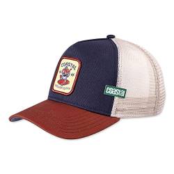 Coastal - Headwear Supply (Navy/Wood) - Trucker Cap Meshcap Kappe Mütze Cappy Caps von Coastal