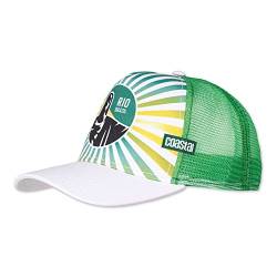Coastal - Rio (White/Green) - Trucker Cap Meshcap Kappe Mütze Cappy Caps von Coastal