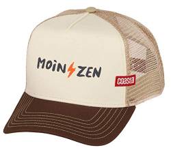 Coastal Trucker Cap HFT MOINZEN White/Brown/Khaki, Size:ONE Size von Coastal