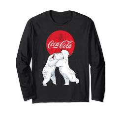 Coca-Cola Christmas Polar Bears Classic Logo Langarmshirt von Coca-Cola