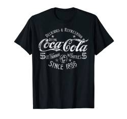 Coca-Cola Delicious And Refreshing Distressed Sale Sign Logo T-Shirt von Coca-Cola