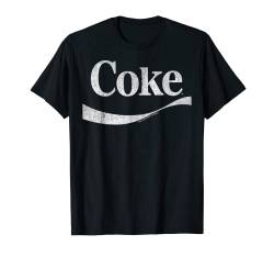 Coca-Cola Distressed Original Logo T-Shirt von Coca-Cola