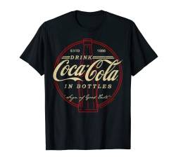 Coca-Cola Drink In Bottles Vintage Logo T-Shirt von Coca-Cola