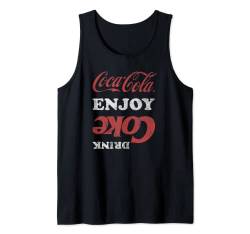 Coca-Cola Enjoy Coke Americana Mirrored Logo Tank Top von Coca-Cola
