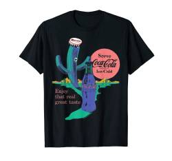 Coca-Cola Enjoy That Real Great Taste Desert Cactus Logo T-Shirt von Coca-Cola