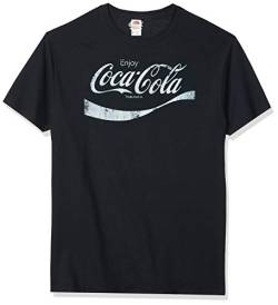 Coca-Cola Herren T-Shirt The Taste of Time Big & Tall, schwarz, 3X-Groß von Coca-Cola