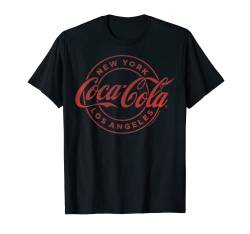 Coca-Cola New York Los Angeles Circle Logo T-Shirt von Coca-Cola