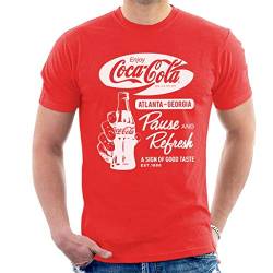 Coca-Cola Pause and Refresh Retro Men's T-Shirt von Coca-Cola