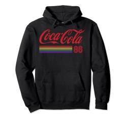 Coca-Cola Pride Rainbow Stripe 86 Logo Pullover Hoodie von Coca-Cola