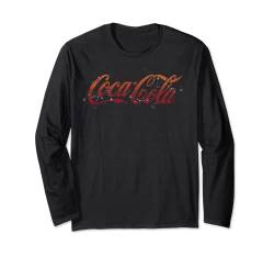 Coca-Cola Splatter Logo Langarmshirt von Coca-Cola
