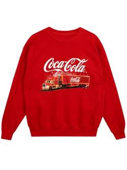 Coca-Cola Weihnachtspullover | Festlicher Weihnachtspullover | Herren Weihnachtspullover | Rot XL von Coca-Cola