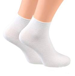 20 Paar kurze Krankenschwester Socken Arztsocken Gr. 35/38 diabetikersocken damen extra weit weisse socken krankenhaus weisse lang ohne gummi herren weisse diabetiker-socken krankenschwester-socken von Cocain underwear