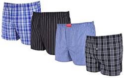 4 Stück Herren Boxershorts Gr. L Boxer-Short Boxer Short Loose fit Gr. Größe Grösse S M L XL XXL Gr. Größe Grösse 38 40 42 44 46 48 50 52 54 56 karoboxer Boxer Junge Männer Mann Unterhose Karierte von Cocain underwear