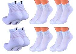 6 Paar Sport-Kurz-Socken, Kurzschaft mit Frotteesohle in weiß Marke Cocain für Damen und Herren Gr. 43-46 von Cocain underwear