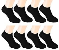 8er Sneakers Socken Cocain Füsslinge Söckchen schwarz 39 42 halb socken sneaker söcklinge Männer sneakersocken schwarz invisible socks snaeker männer schwarze socken socken 10 paar socken herrensocken von Cocain underwear