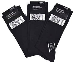 Cocain underwear 24 Paar Herren Damen Bambus Socken MIT Gummi 39/42, Strümpfe mit Gummi Bambus schwarz von Cocain underwear