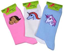 Cocain underwear 9 Damen Einhorn Socken Gr. 39-42 von Cocain underwear