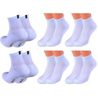 Cocain underwear Kurzsocken Kurzsocken Damen Herren schwarz weiß (6-Paar) Frotteesohle von Cocain underwear