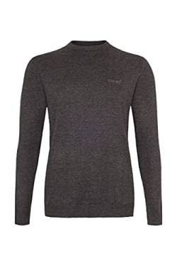 Herren Strickpullover Anthrazit Gr. XL klassischzeitloser Pullover moderner Strickpulli Baumwolle Outfits schick im Büro cool Freizeit angenehm zu tragen gut kombinierbares Kleidungsstück von Cocain underwear