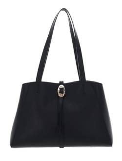 Coccinelle Chara Handbag Grained Leather Noir von Coccinelle