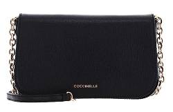 Coccinelle Cloud Mini Bag Textured Leather Noir von Coccinelle