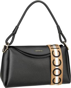 Coccinelle Clyps 1201  in Schwarz (7.3 Liter), Schultertasche von Coccinelle