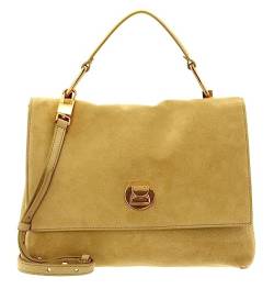 Coccinelle Liya Suede Handbag Citronella von Coccinelle