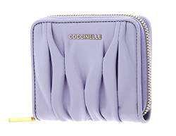 Coccinelle Metallic Goodie Wallet Smooth Calf Leather Soft Lavender von Coccinelle