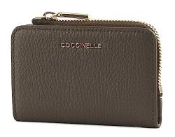 Coccinelle Metallic Soft Credit Card Holder Coffee von Coccinelle