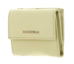 Coccinelle Metallic Soft Wallet Grained Leather Lime Wash von Coccinelle