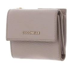 Coccinelle Metallic Soft Wallet Grained Leather Powder Pink von Coccinelle