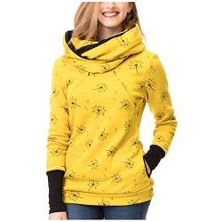 Cocila Damen 3in1 Vor Während und Nach Umstands Kaputzenpulli Still-Pullover mit Kaputz Umstandskleidung Stillmode Pregnant Hoodie Sweatershirt Maternity Breastfeeding Nursing Jumper Top von Cocila