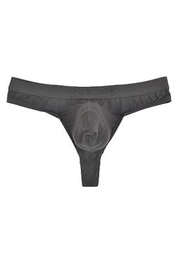 Cocksox Tanga CX05, Dunkelgrau, Medium von Cocksox