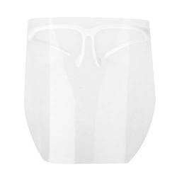 Zahnschutz-Gesichtsmaske, 10er-Pack Antibeschlag-Visier für Zuhause, Geschäft, Professionellen Gebrauch (WHITE) von Cocoarm