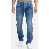Code47 Regular-fit-Jeans Code47 Herren Jeans Hose Regular Fit Männer Bootcut Denim Five Pocket von Code47