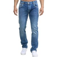Code47 Regular-fit-Jeans Code47 Herren Jeans Hose Regular Fit Männer Bootcut Denim Five Pocket von Code47
