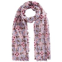 Codello Modeschal Codello Damen Premium Schal aus Wolle und Kaschmir in pink, Ornament Print von Codello