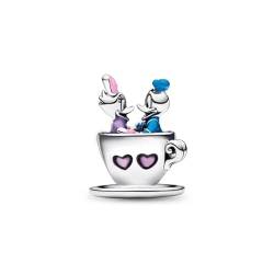 Coelho Charms zum Geburtstag, Cartoon-V, kompatibel mit Pandora-Armbändern, DIY-Perlen, Valentinstag, Muttertag, Schmuckgeschenk für Frauen, 863200131 von Coelho