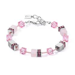 Coeur de Lion 4017/30-1900 Damen-Armband GeoCUBE Iconic Precious Rosa von Coeur De Lion