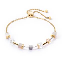 Coeur de Lion 5074/30-1216 Damen-Armband GeoCUBE Grau-Gold von Coeur De Lion