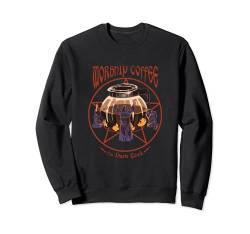 Worship Coffee The Dark Lord Kunstwerk für einen Kaffeeliebhaber Sweatshirt von Coffee Lover Apparel