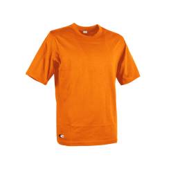 Herren Kurzarm-T-Shirt Cofra Zanzibar Orange - S von Cofra