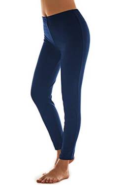 Cokar UV-Schutz-Schwimmhose für Damen, klassisch, Marineblau, Größe L von Cokar