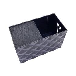 Colcolo Friseur-Scherenhalter-Box, professionelle Scherenhalter-Aufbewahrung, Scherenhalter, Friseur-Aufbewahrungsbox, Desktop-Organizer, Schwarz von Colcolo