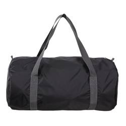 Colcolo Reisetasche, Tragetasche, Camping-Aufbewahrungstasche, tragbares Gepäck, Bekleidung, Tasche, Übernachtungstasche, Handtasche für Picknick, Schwarz von Colcolo