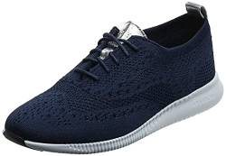 Cole Haan Damen 2.Zerogrand Stitchlite Oxfords, Marine Blue Knit Ch Argento Eme, 10.5 B US von Cole Haan