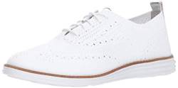 Cole Haan Damen Originalgrand Stitchlite Flügelspitze Oxford, Weiá (Optic White Knit/Optic White), 39 EU von Cole Haan