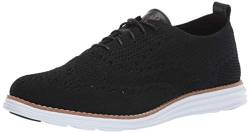 Cole Haan Damen Originalgrand Stitchlite Wingtip Oxford, Black Knit Optic White, 35.5 EU von Cole Haan