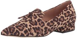 Cole Haan Damen Viola Skimmer Ballerinas, Leopard Suede, 37.5 EU von Cole Haan